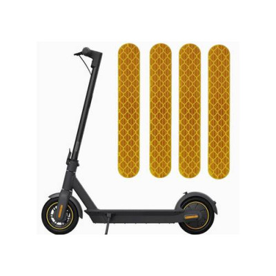 Помаранчеві відбивачі електросамокату Ninebot MAX G30
