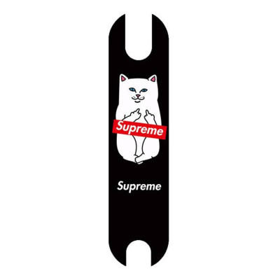 Килимок наклейка на деку Supreme для електросамоката Xiaomi M365, 1S, Lite